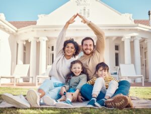 parents-hands-together-and-protection-with-children