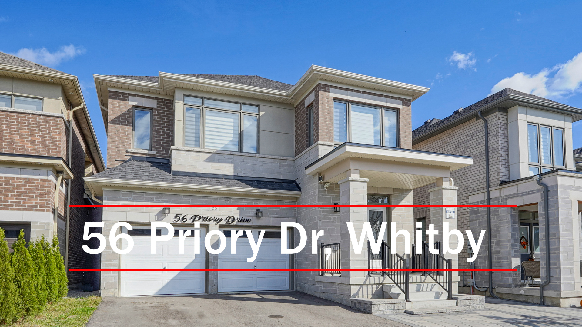 Modern 2-Bedroom Walkout Basement for Rent in Prestigious Whitby Community