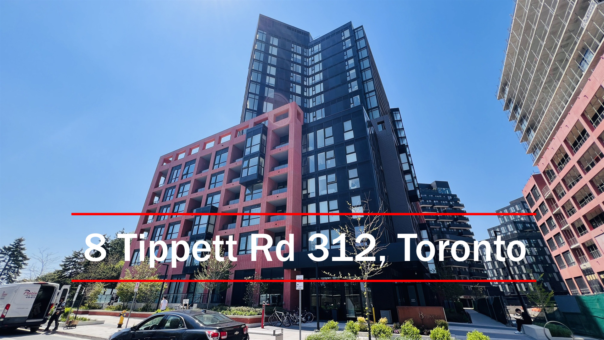 8 Tippett Rd 312, Toronto: Modern 1 Bedroom + Den Condo for Lease Near Wilson Subway | Clanton Park Toronto