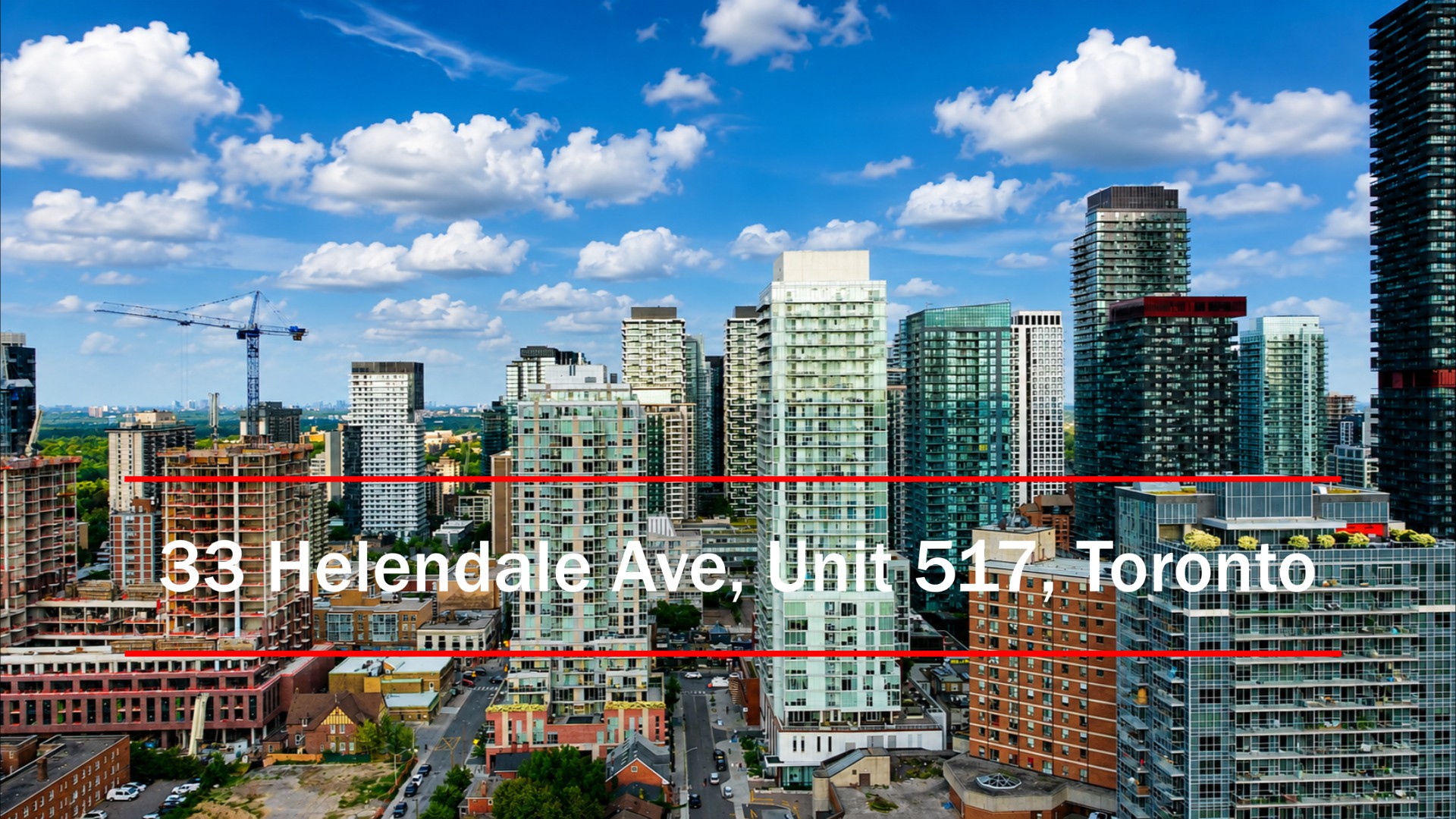 33 Helendale Ave 517, Toronto: Bright 2-Bedroom Corner Condo for Sale at Whitehaus Condos